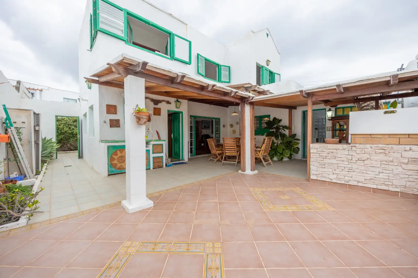 Terraza de Casa o chalet en venta en Telde con Jardín privado, Terraza y Amueblado