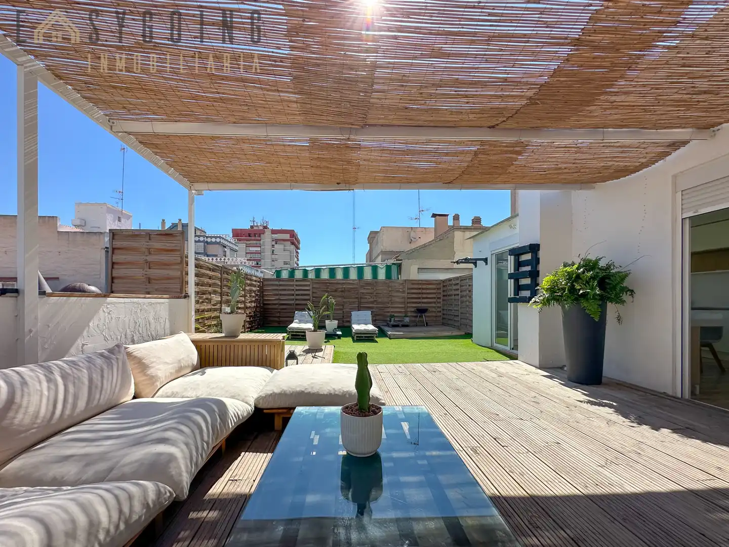 Terraza de Ático en venta en Elche / Elx con Aire acondicionado, Terraza y Amueblado