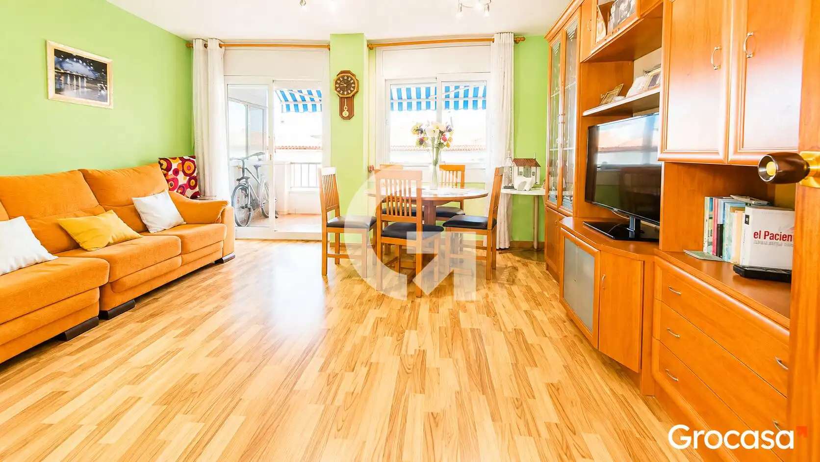Sala d'estar de Àtic en venda en Cubelles amb Moblat, Forn i Rentadora