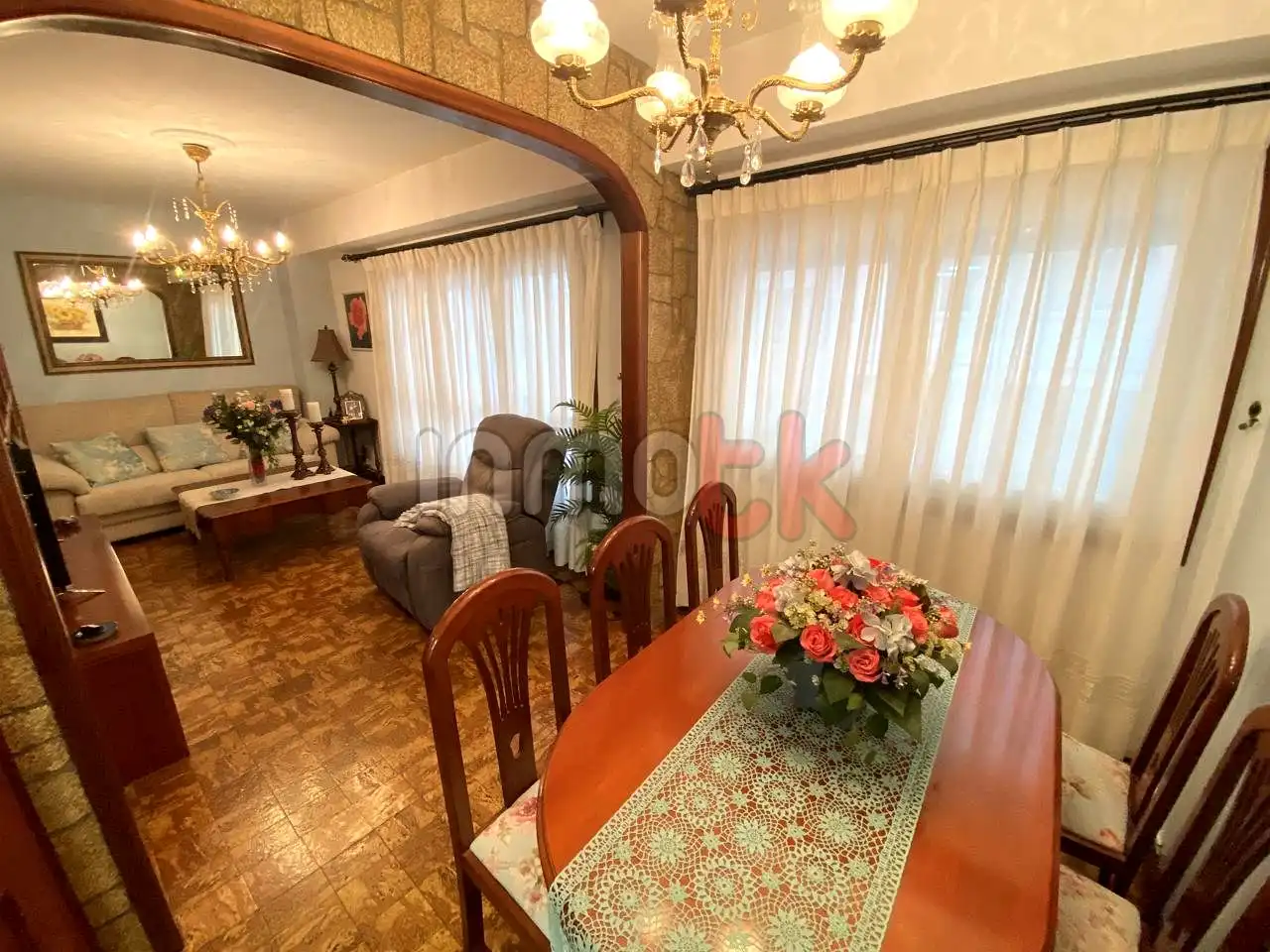 Esszimmer von Wohnung zum Verkauf in A Coruña Capital  mit Möbliert