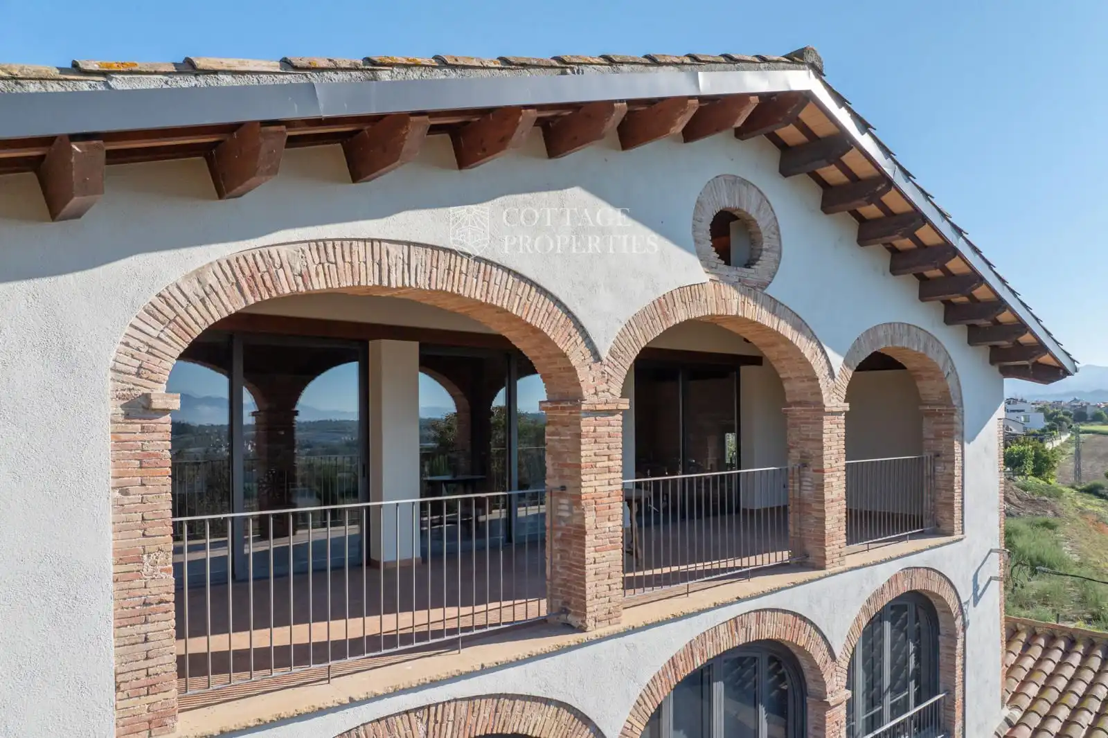 Vista exterior de Finca rústica en venta en Torelló con Terraza y Amueblado