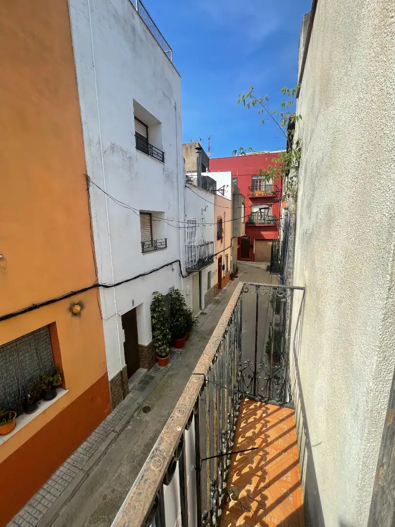 Vista exterior de Casa adosada en venta en Càlig con Terraza, Trastero y Balcón