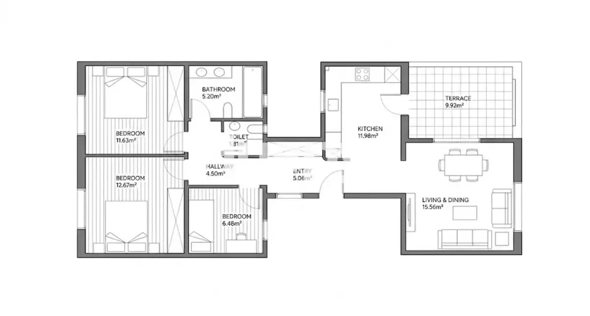 Penthouse mit Terrasse zum Verkauf in Carrer del Bruc, imagen 31