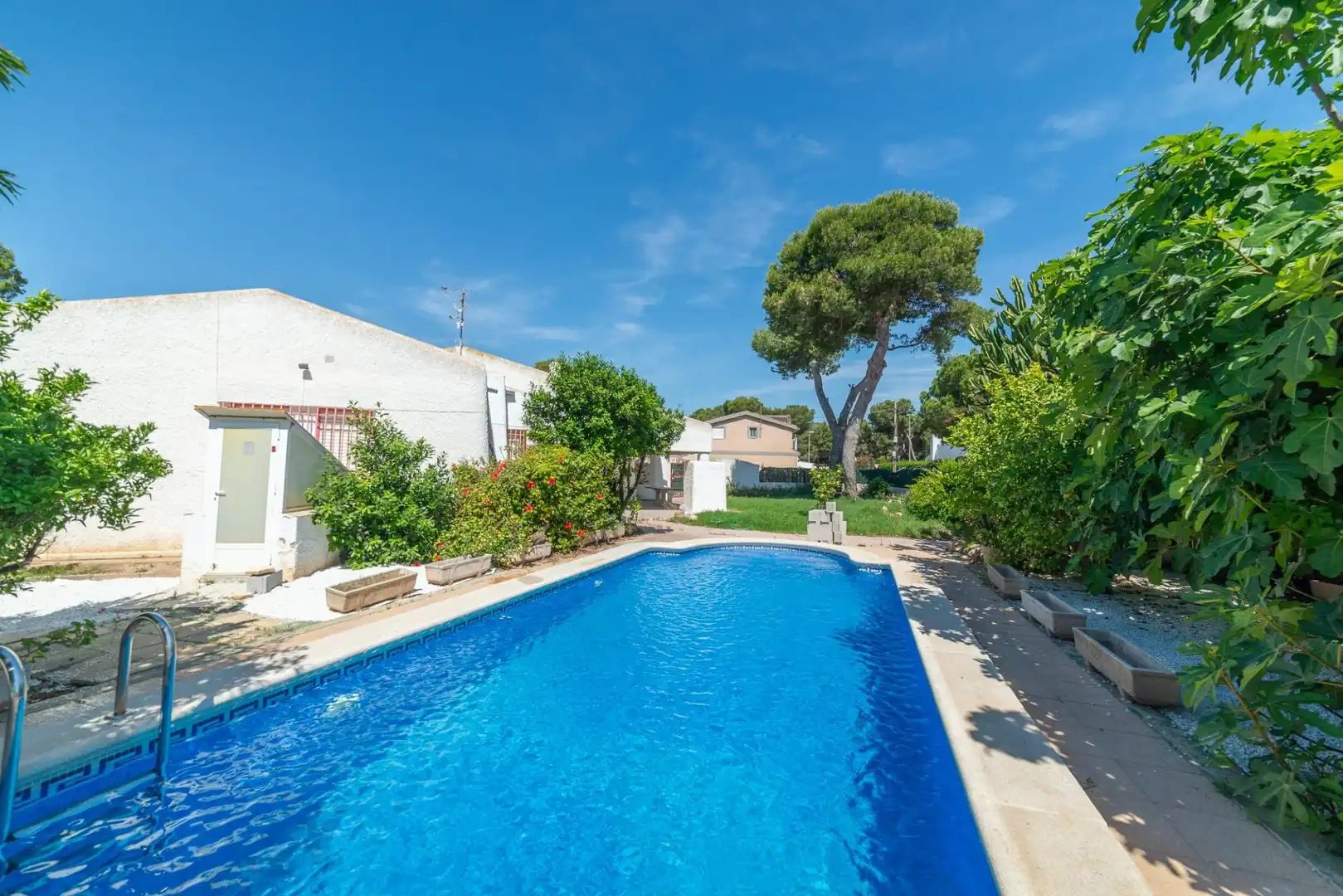 Piscina de Casa o xalet en venda en San Javier amb Calefacció, Jardí privat i Terrassa
