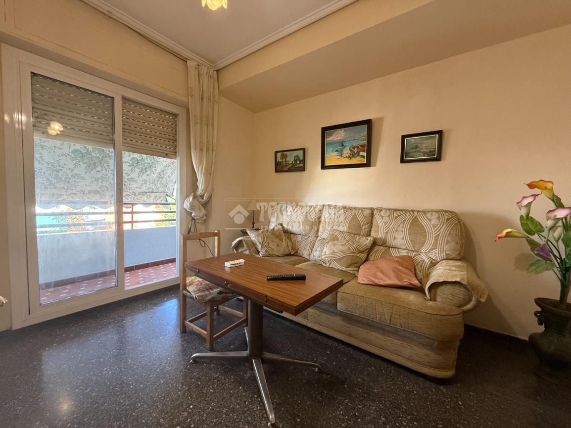 Sala de estar de Piso en venta en  Valencia Capital con Aire acondicionado y Balcón