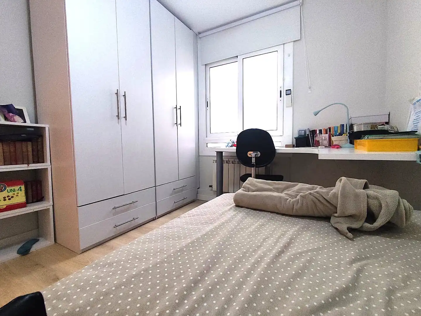 Bedroom of Attic for sale in Terrassa  with Air Conditioner, Heating and Parquet flooring