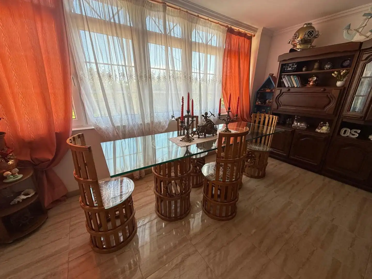 Menjador de Casa o xalet en venda en Fisterra amb Calefacció, Terrassa i Traster