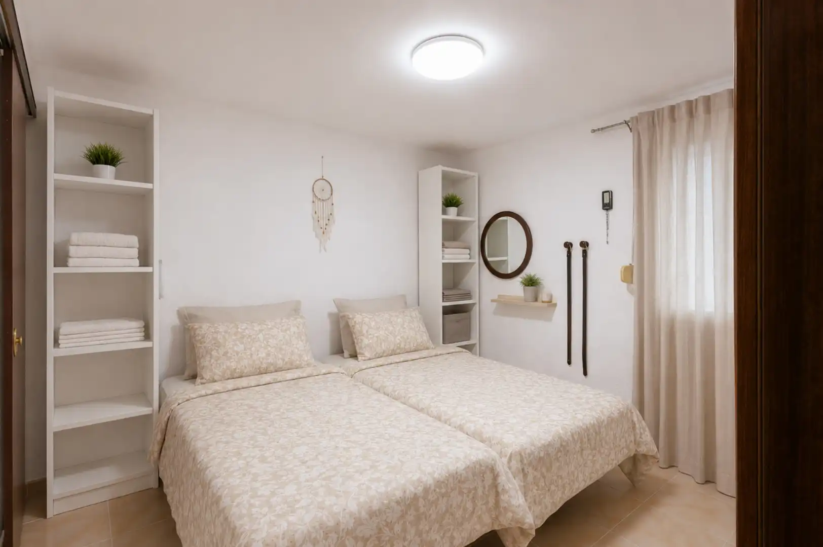 Schlafzimmer von Wohnung zum Verkauf in Madrid mit Klimaanlage, Heizung und Terrasse