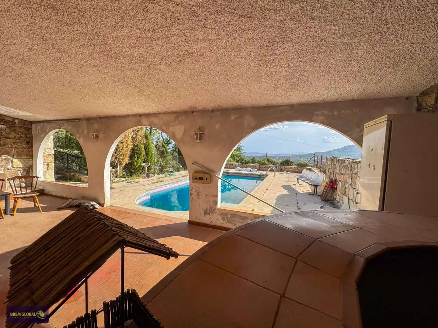 Piscina de Casa o xalet en venda en Valdemanco amb Jardí privat, Terrassa i Traster