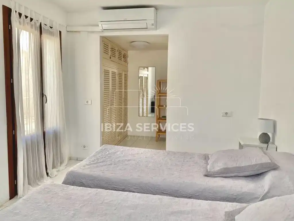 Bedroom of Flat for sale in Eivissa  with Air Conditioner