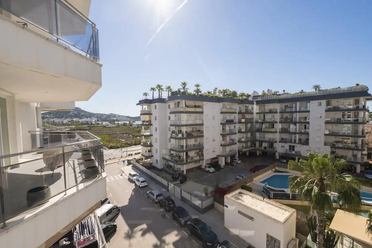 Exterior view of Flat for rent in Eivissa  with Air Conditioner, Heating and Swimming Pool