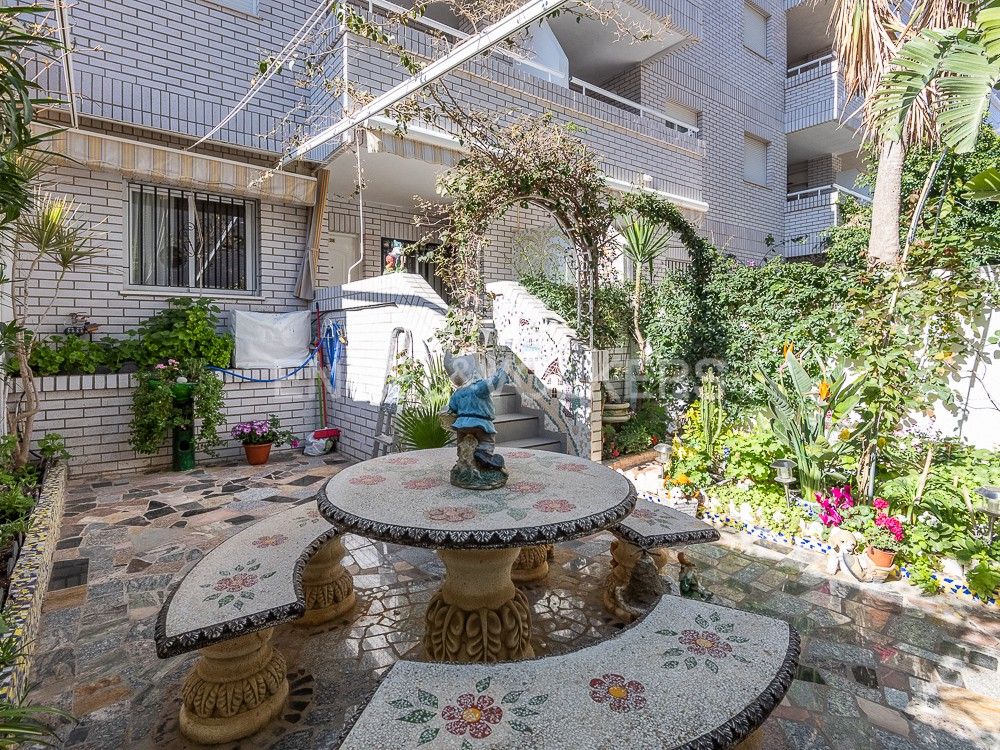 Garden of Apartment for sale in Oropesa del Mar / Orpesa  with Air Conditioner, Heating and Private garden