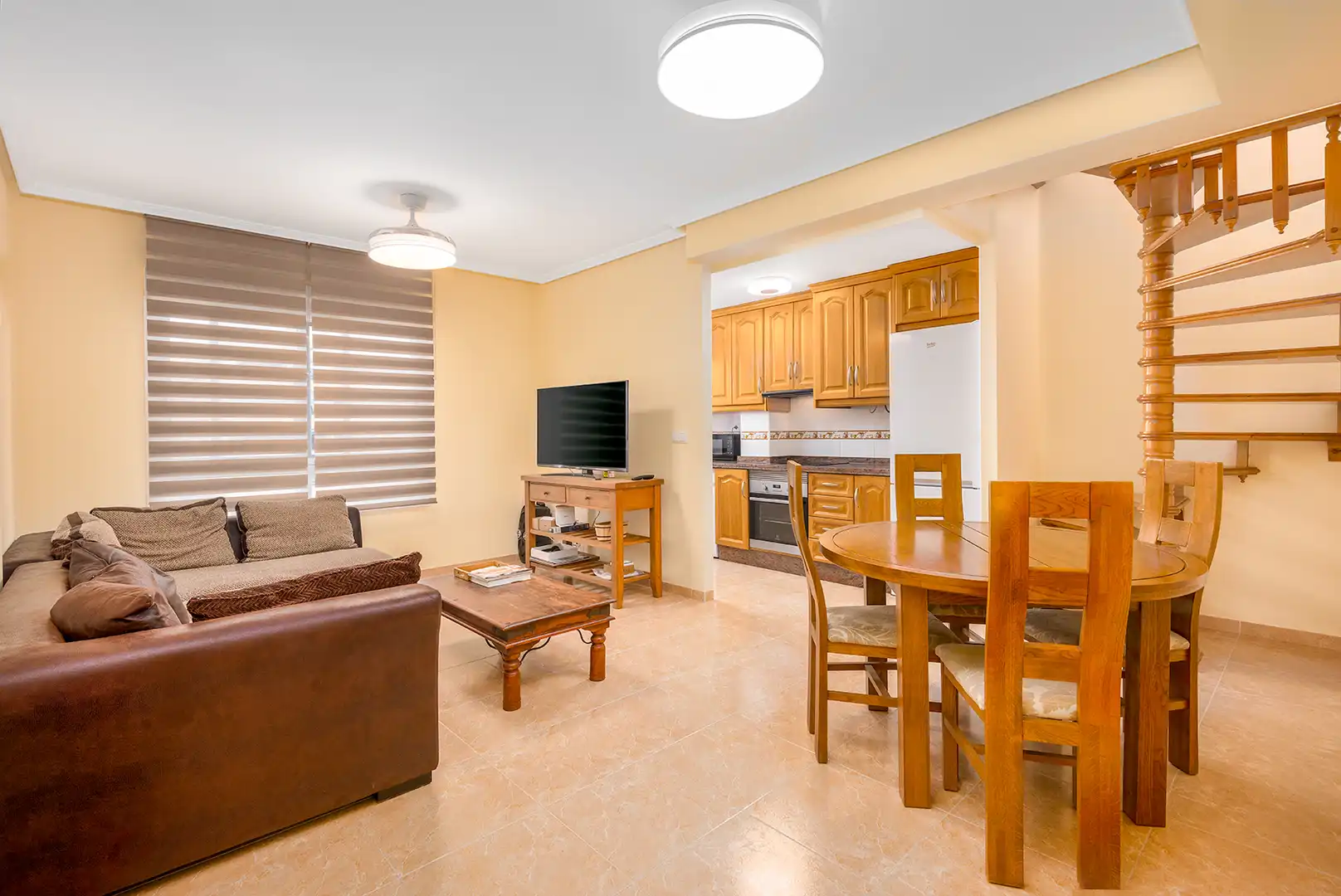 Living room of Attic for sale in El Campello  with Air Conditioner, Terrace and Storage room