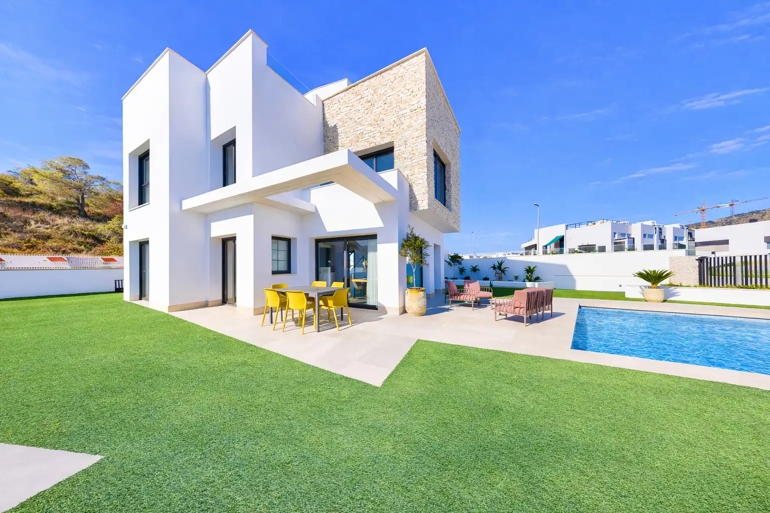 Casa di nuova costruzione con terrazza in vendita a Avenida Barcelona, imagen 25