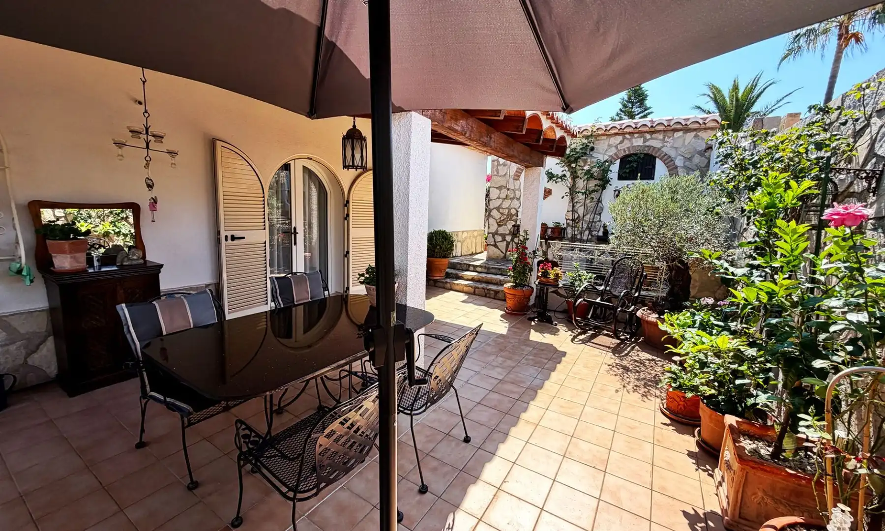 Terrace of Houses for sale in Dénia  with Heating, Private garden and Storage room
