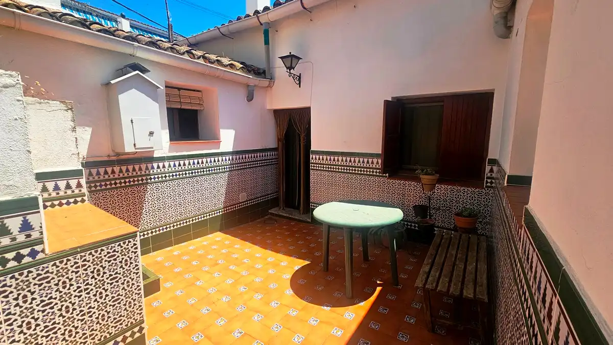 Terrassa de Casa o xalet en venda en Aroche amb Jardí privat i Traster