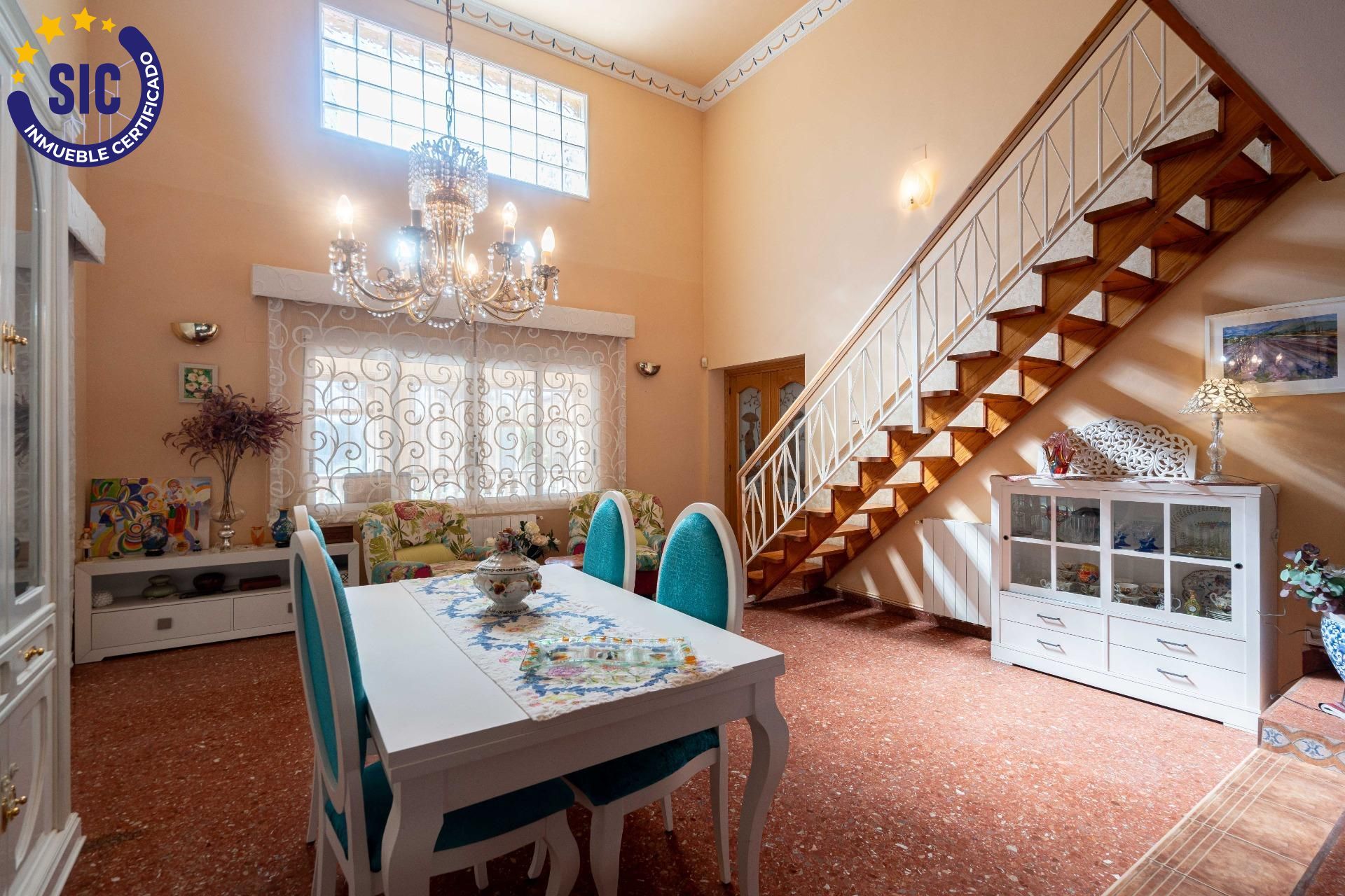 Dining room of House or chalet for sale in Torrent  with Air Conditioner, Heating and Swimming Pool