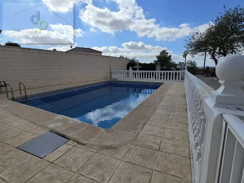 Piscina de Casa o xalet en venda en Elche / Elx amb Aire condicionat, Jardí privat i Terrassa