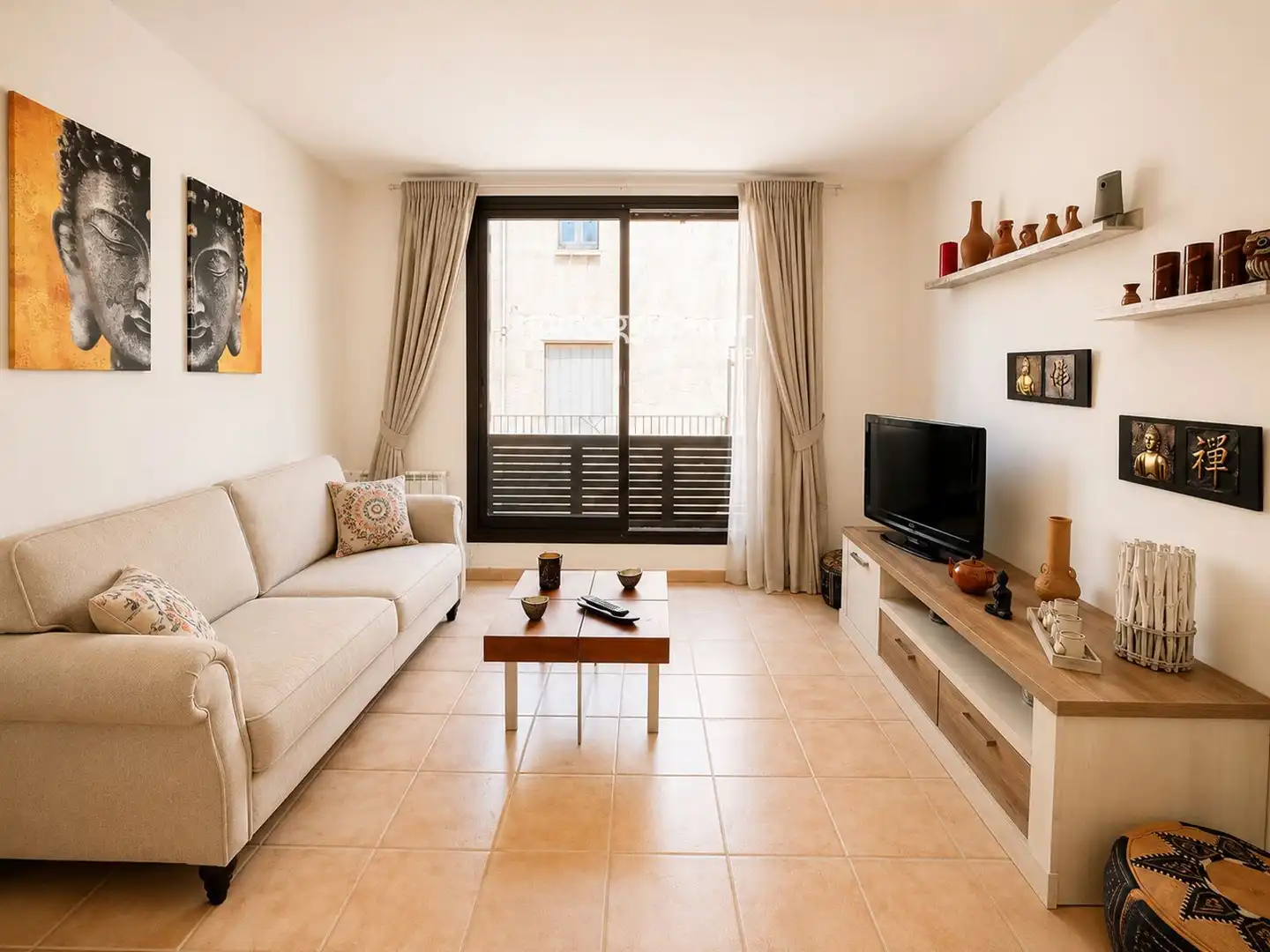 Wohnzimmer von Wohnung zum Verkauf in Calonge i Sant Antoni mit Heizung und Möbliert