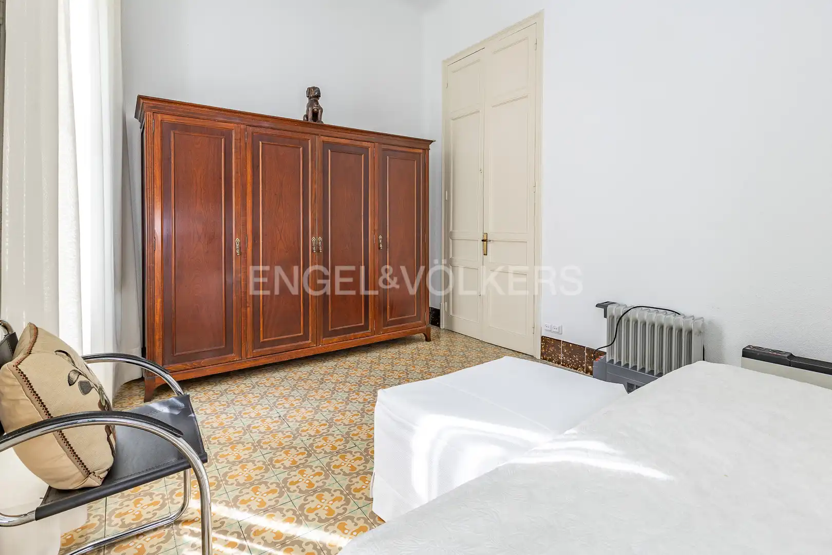 Dormitori de Casa o xalet de lloguer en Badalona amb Aire condicionat, Calefacció i Jardí privat