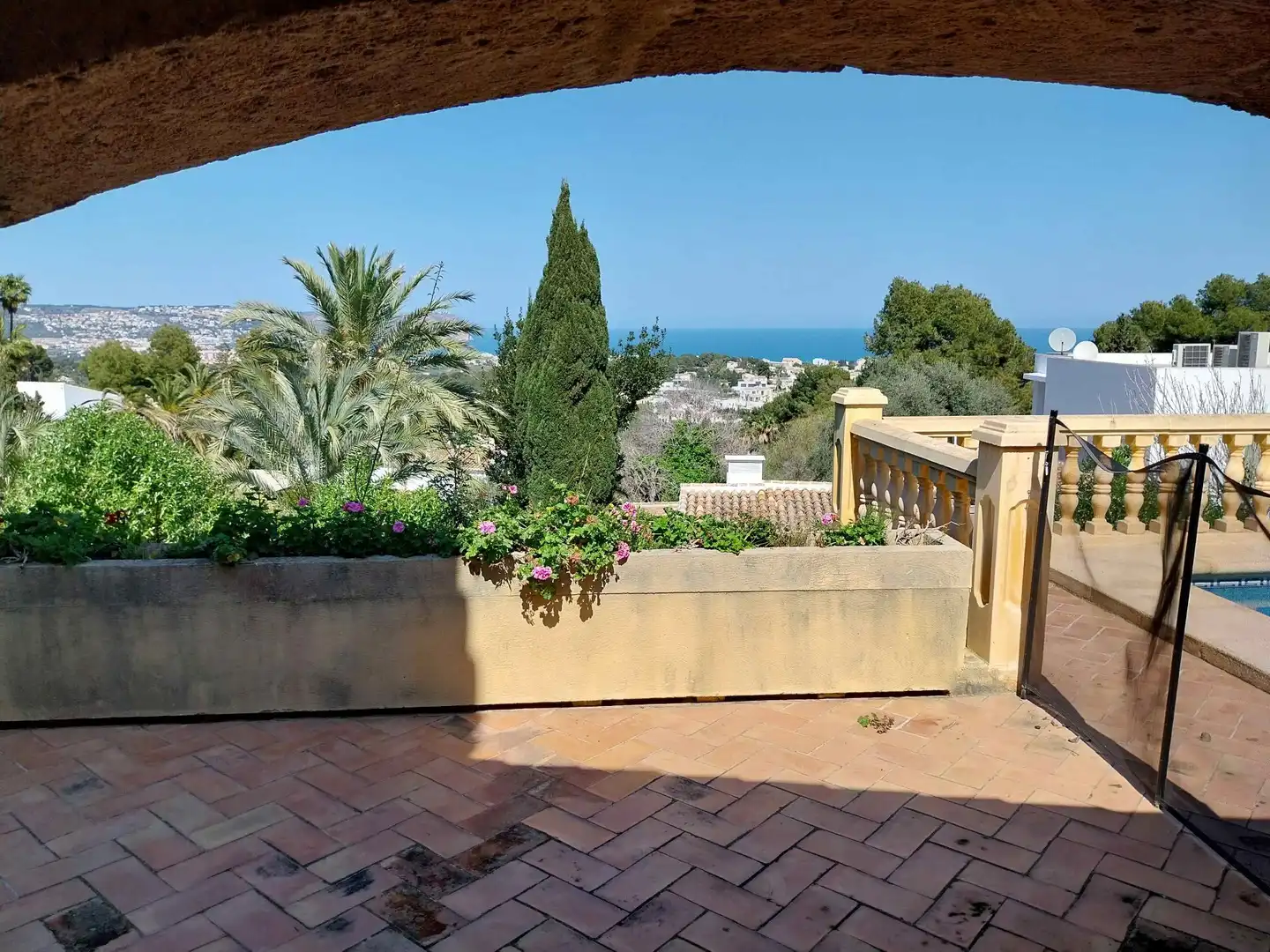 Garden of Houses for sale in Jávea / Xàbia  with Heating, Terrace and Swimming Pool