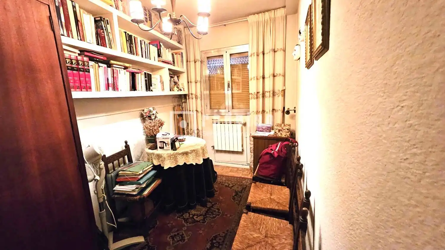 Bedroom of Flat for sale in Madrid  with Heating, Parquet flooring and Terrace