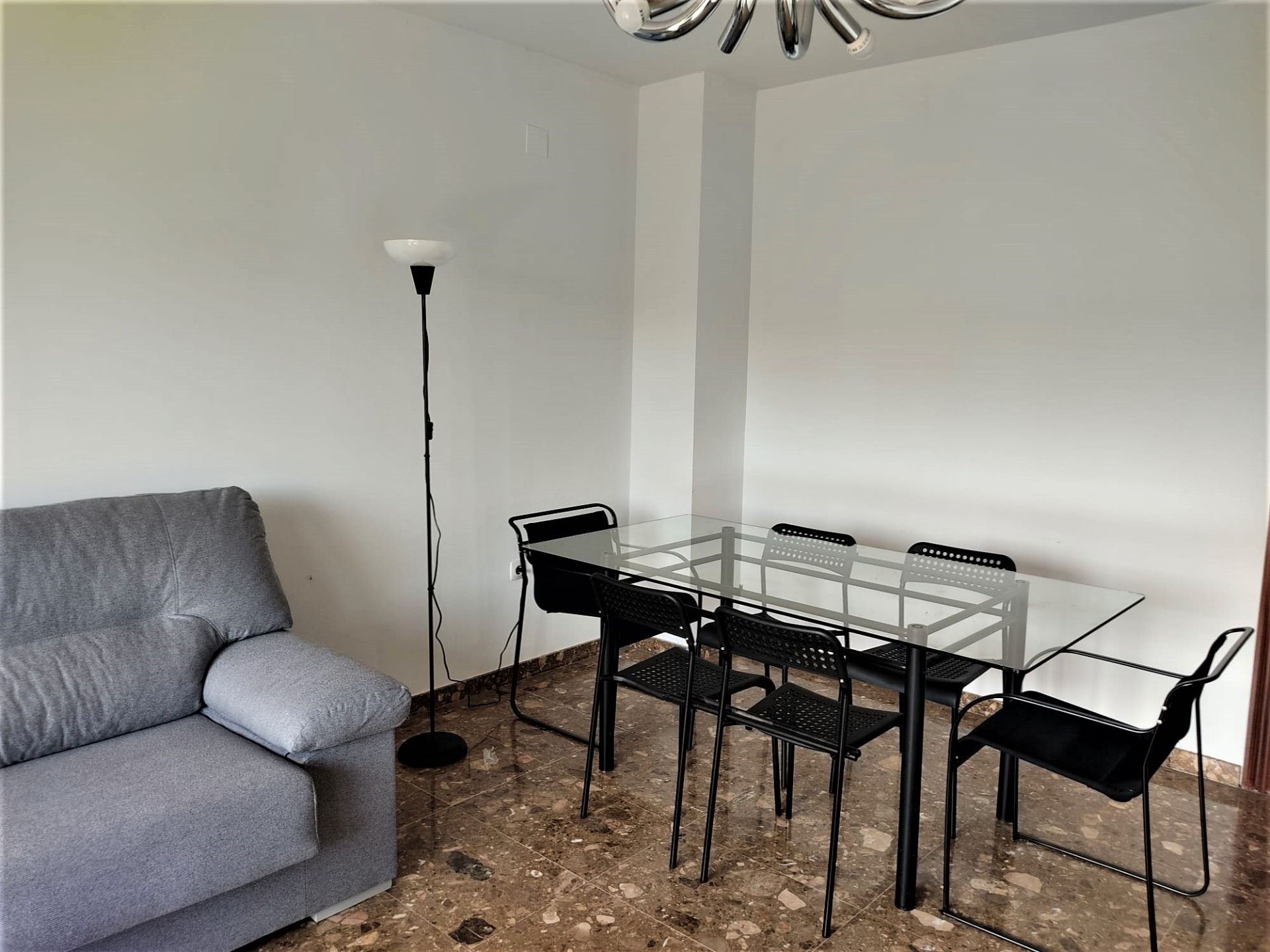 Dining room of Flat to rent in  Lleida Capital  with Heating, Furnished and Oven