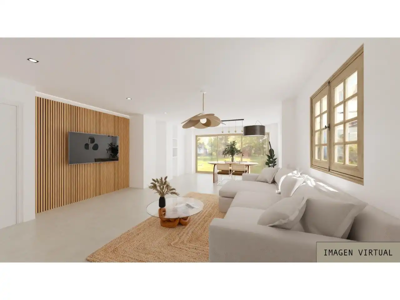 Sala d'estar de Casa o xalet en venda en Càrcer amb Calefacció, Jardí privat i Terrassa