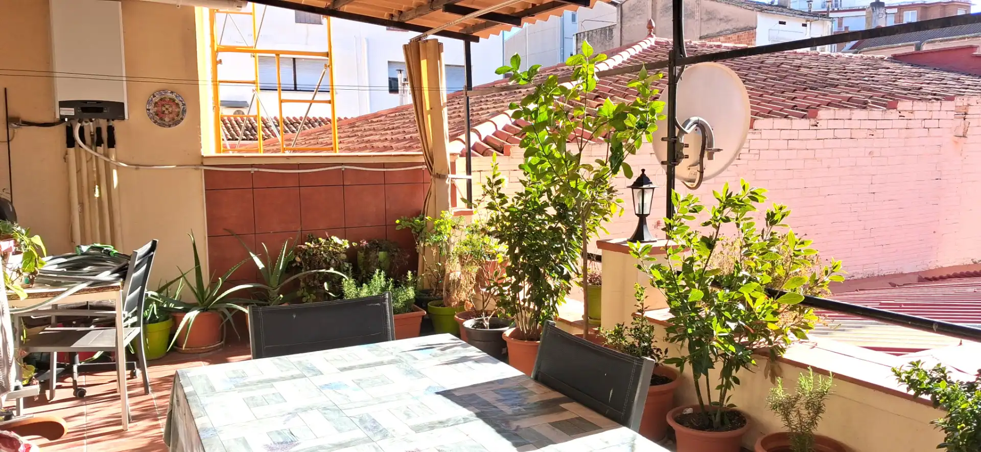 Terrace of Detached homes for sale in Manresa  with Heating, Terrace and Furnished