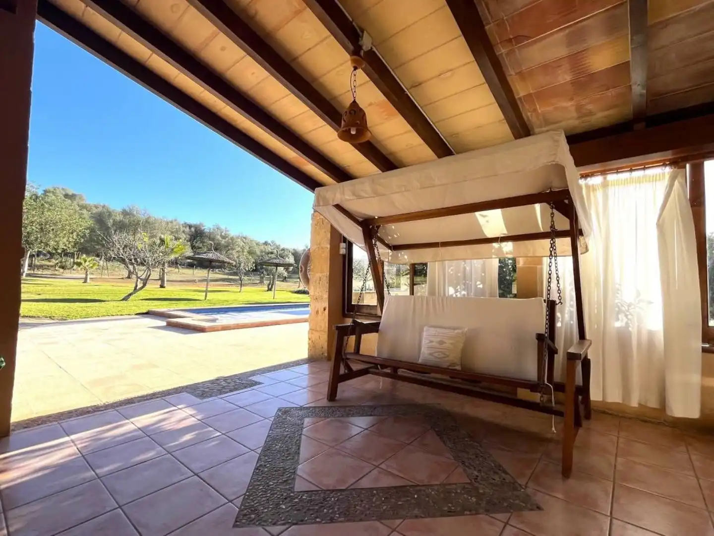 Terrace of Houses for rent in Manacor  with Air Conditioner, Private garden and Terrace