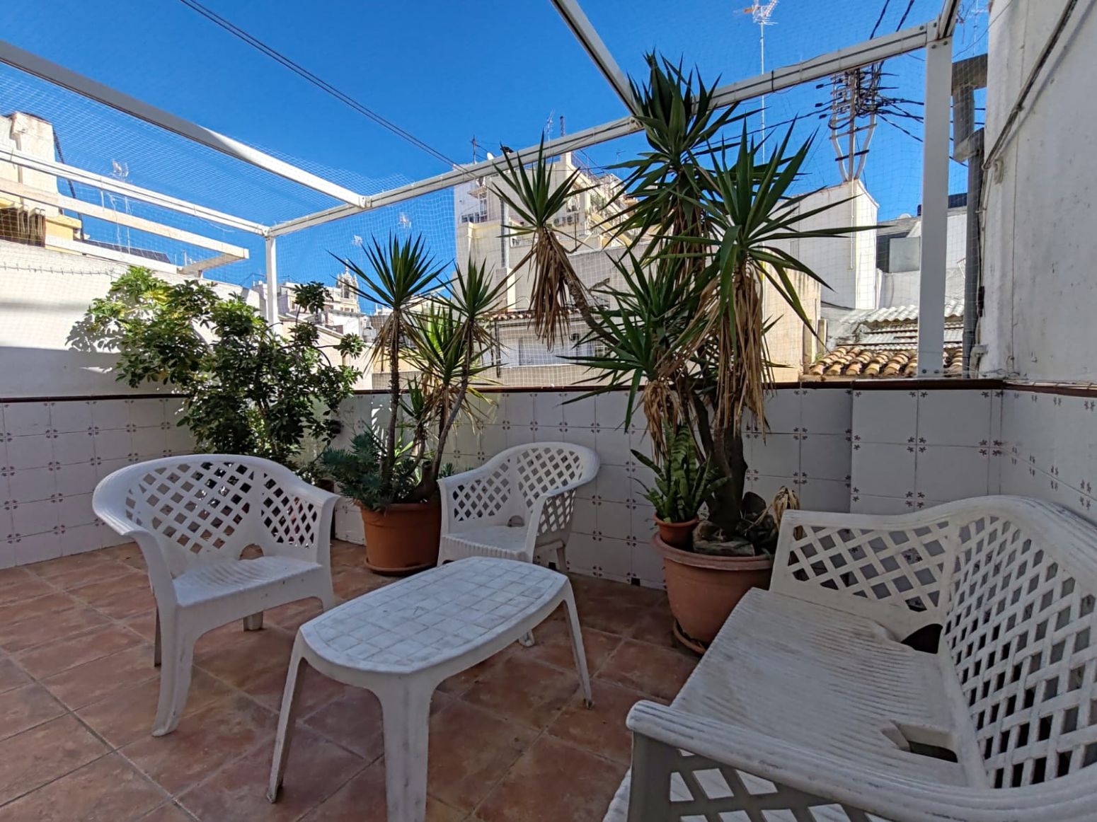 Terrassa de Àtic de lloguer en  Valencia Capital amb Calefacció i Terrassa