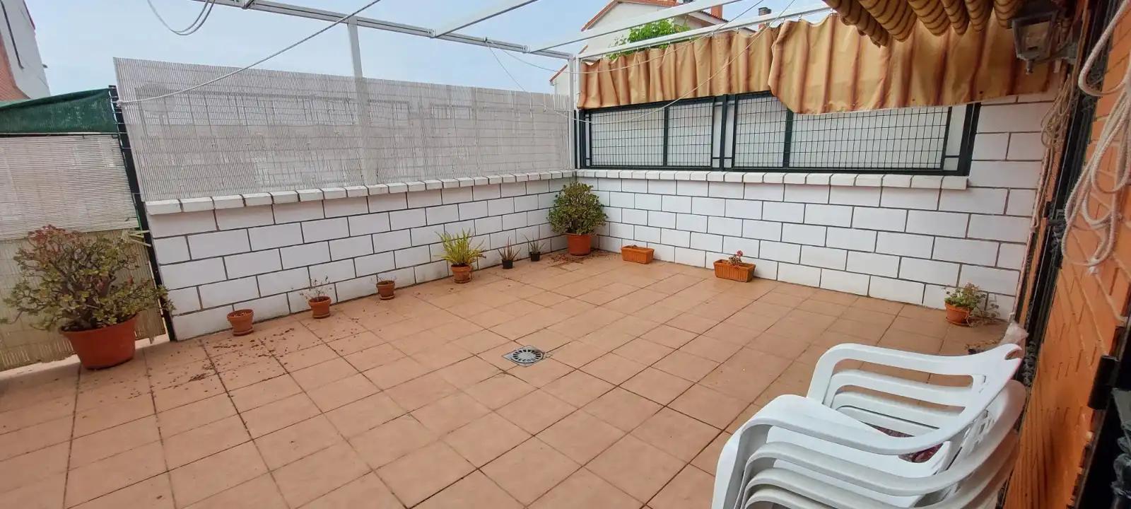Terraza de Casa adosada de alquiler en Badajoz con Calefacción, Jardín privado y Terraza