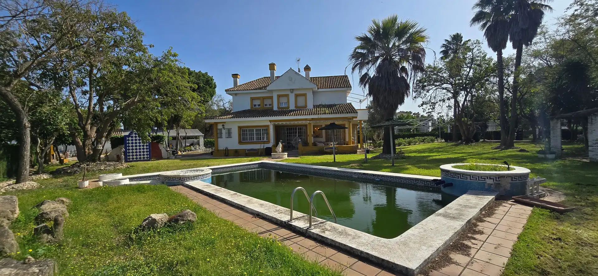 Garden of Houses for sale in Jerez de la Frontera  with Air Conditioner, Private garden and Terrace