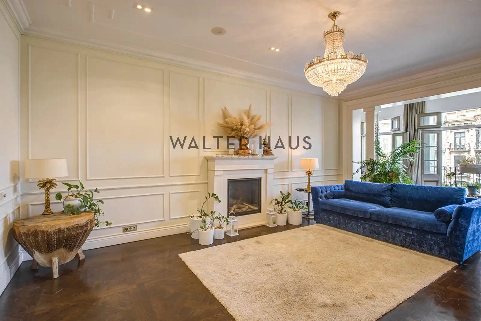 Living room of Flat for sale in Barcelona  with Air Conditioner, Terrace and Balcony
