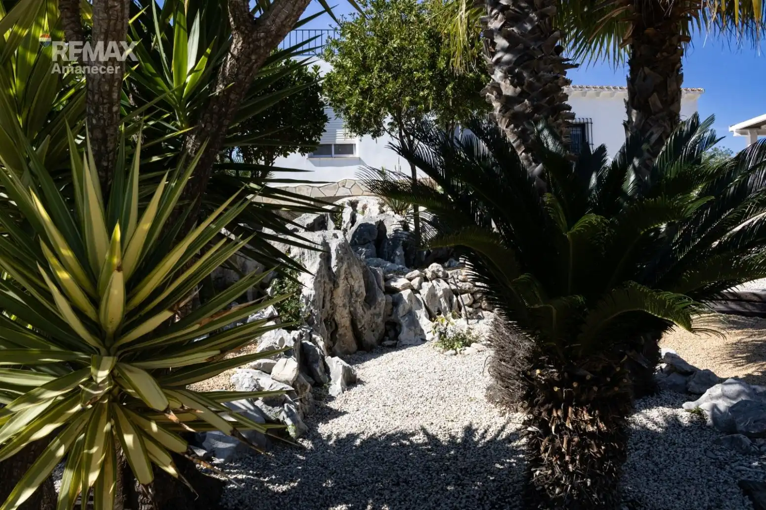 Jardí de Casa o xalet en venda en El Ràfol d'Almúnia amb Aire condicionat, Jardí privat i Terrassa