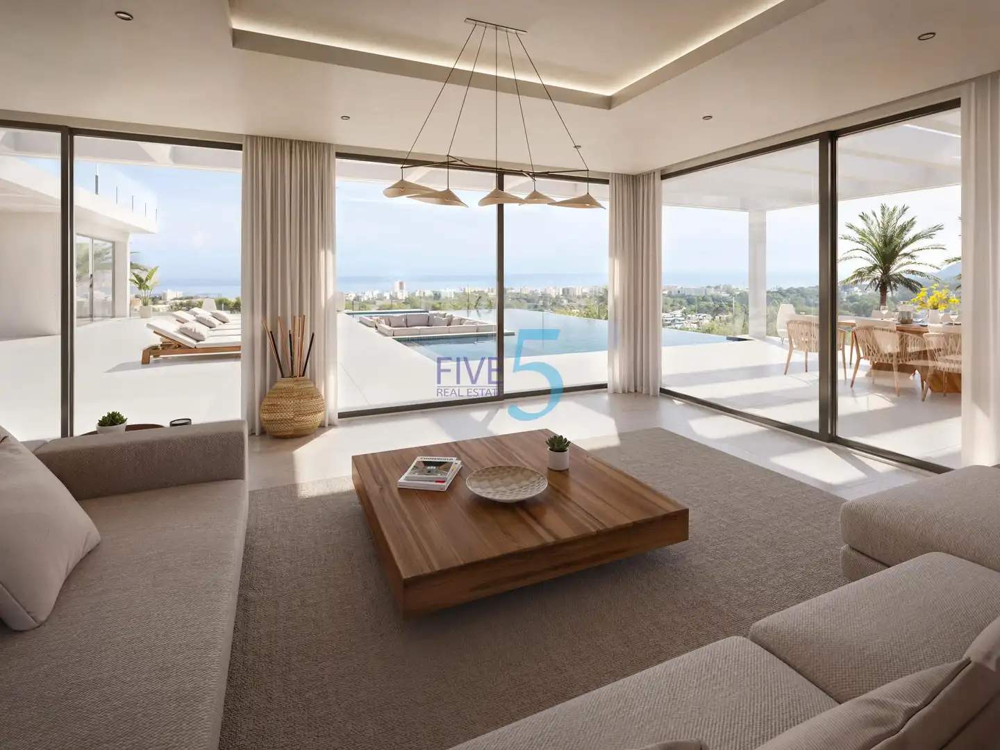 Sala d'estar de Casa o xalet en venda en Jávea / Xàbia