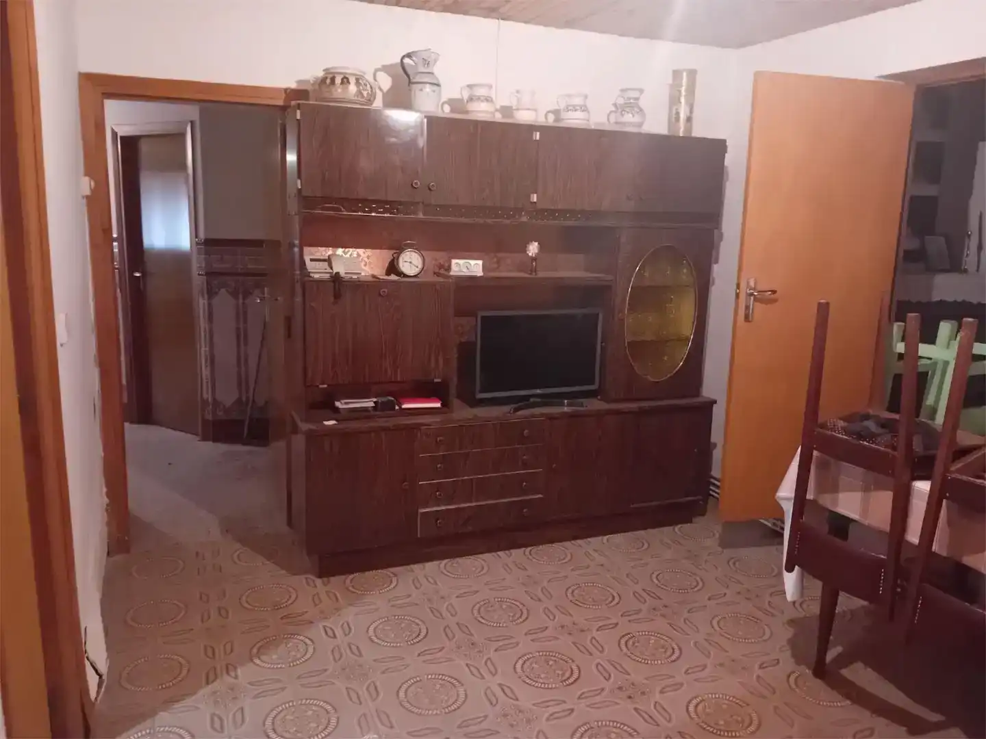 Sala d'estar de Casa o xalet en venda en Moreruela de Tábara amb Traster i Moblat