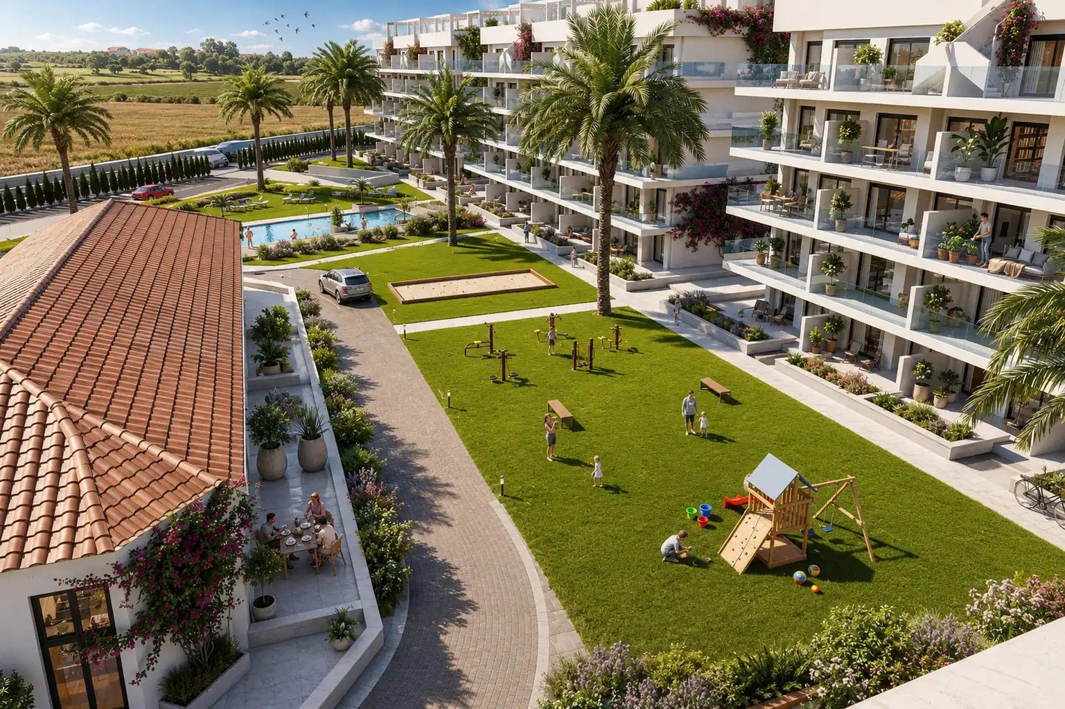 Neubau-Penthouse mit Pool zum Verkauf in Avenida el Ras Gran, imagen 3