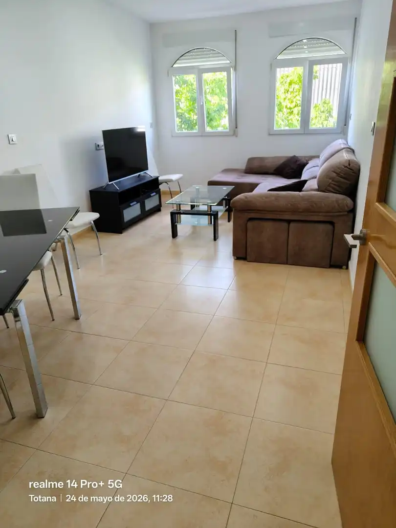 Sala de estar de Piso en venta en Totana con Aire acondicionado y Amueblado