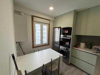 Kitchen of Flat to rent in A Coruña Capital   with Furnished, Oven and Washing machine