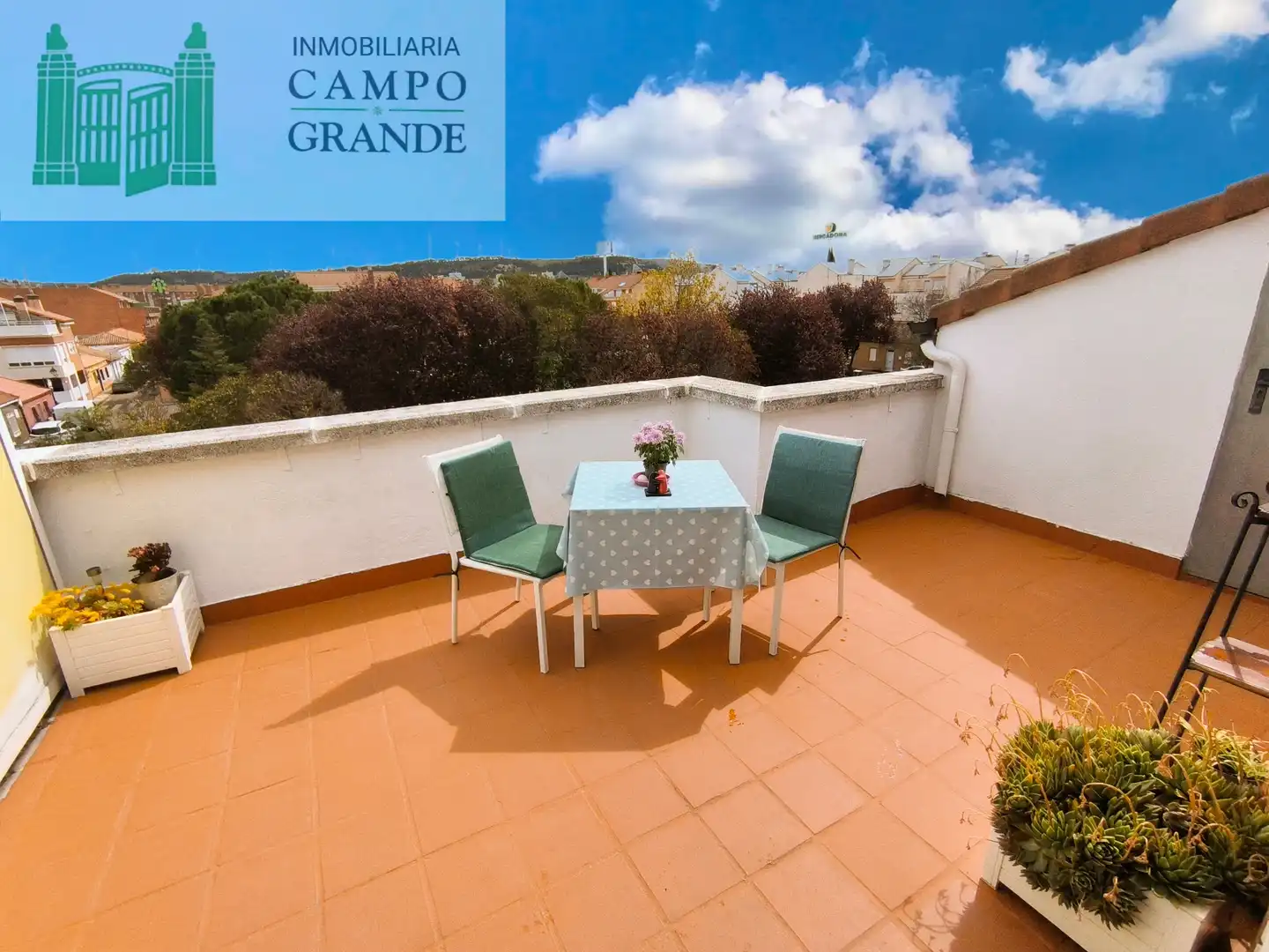 Terrace of Attic for sale in Palencia  with Heating, Parquet flooring and Terrace