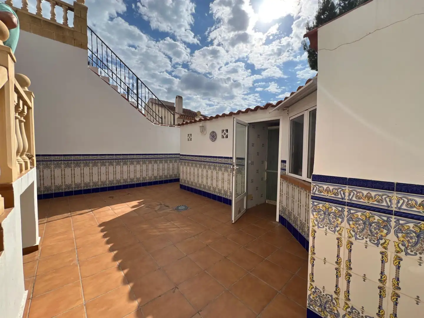 Terraza de Casa adosada en venta en La Nucia con Aire acondicionado, Jardín privado y Trastero