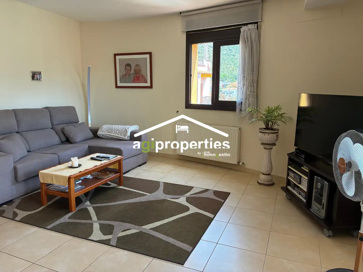 Sala de estar de Piso en venta en Roses con Calefacción y Terraza