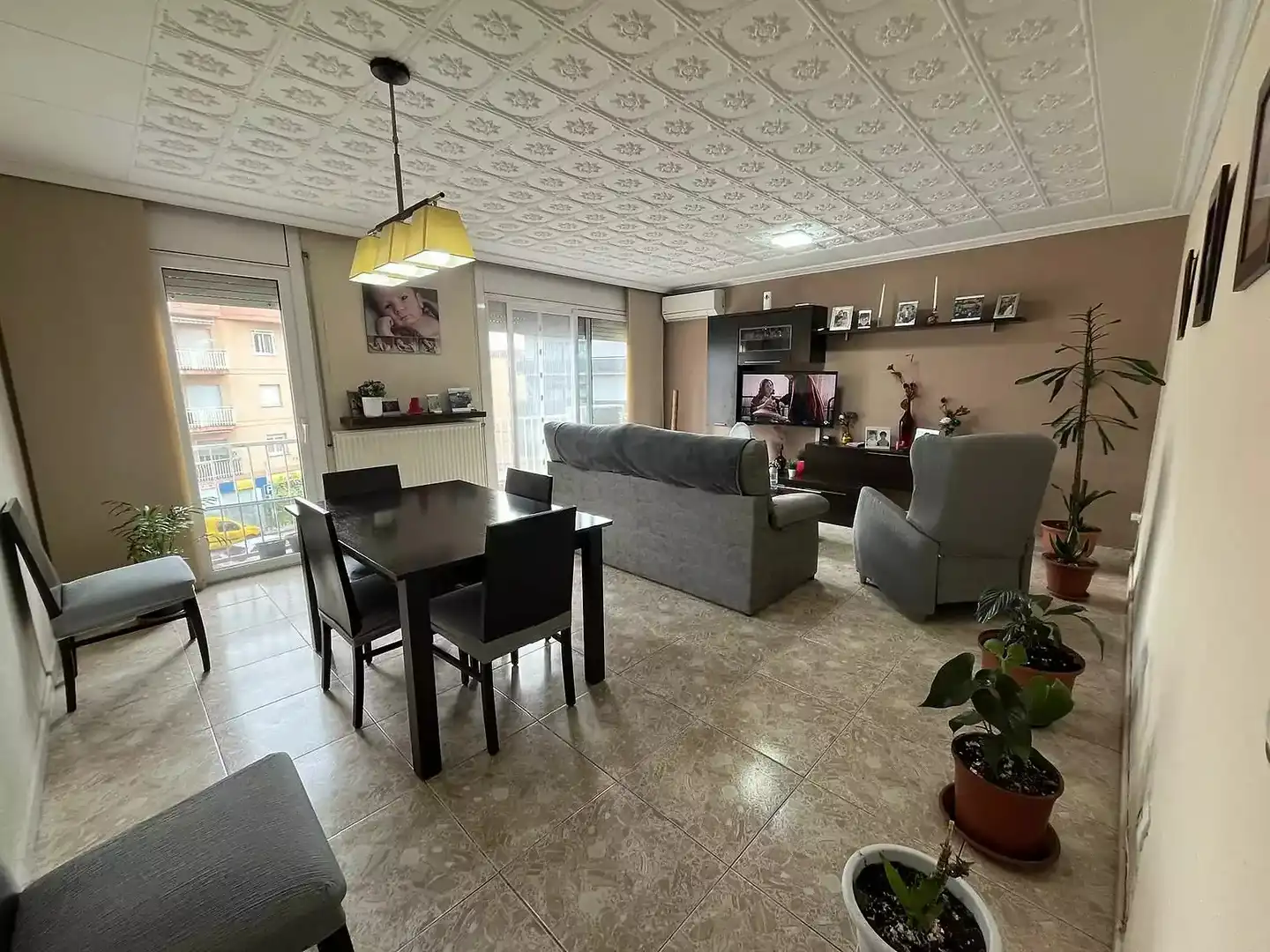 Sala de estar de Piso en venta en Roses con Aire acondicionado y Amueblado