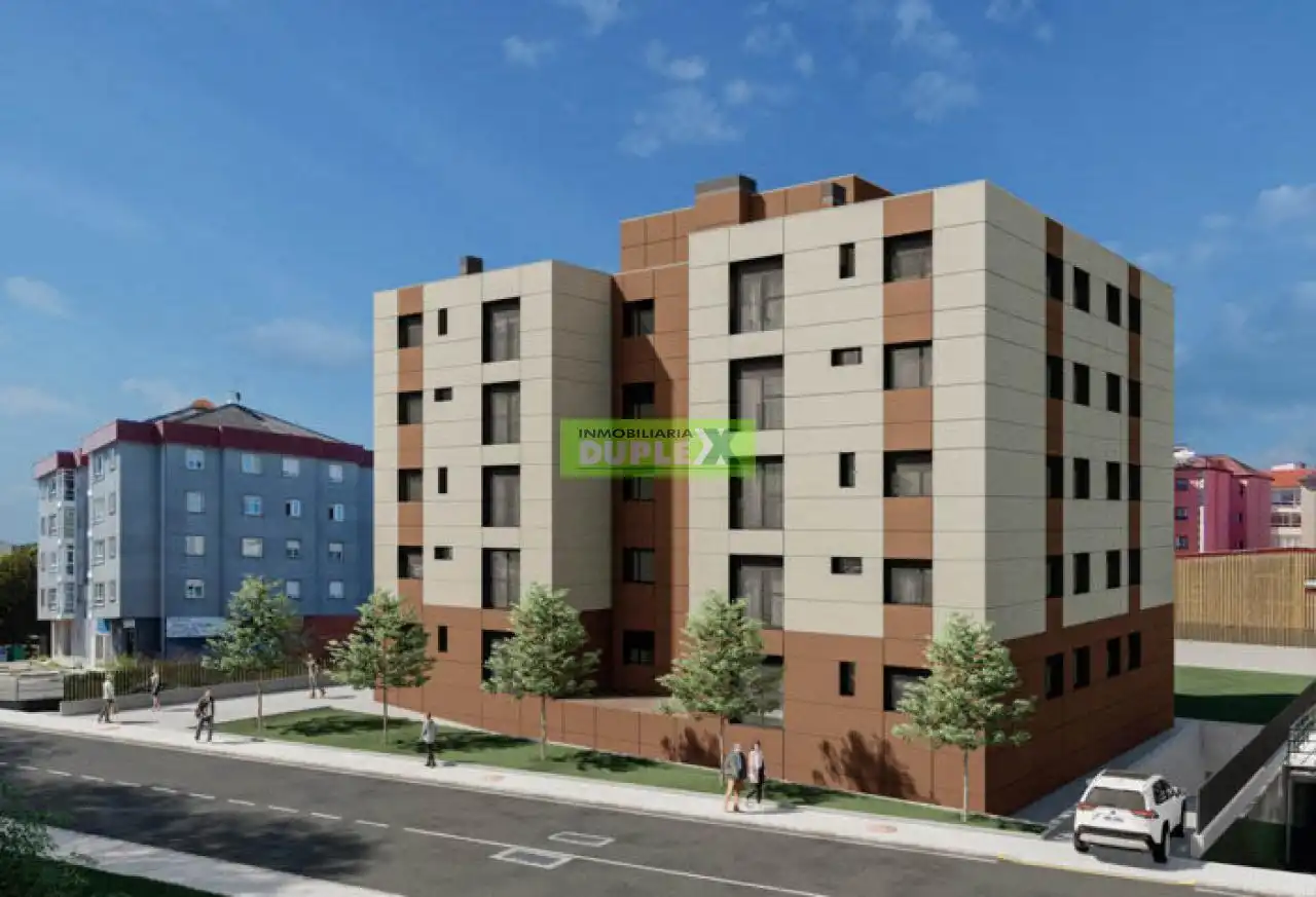 Vista exterior de Apartament en venda en Pontevedra Capital  amb Calefacció i Terrassa