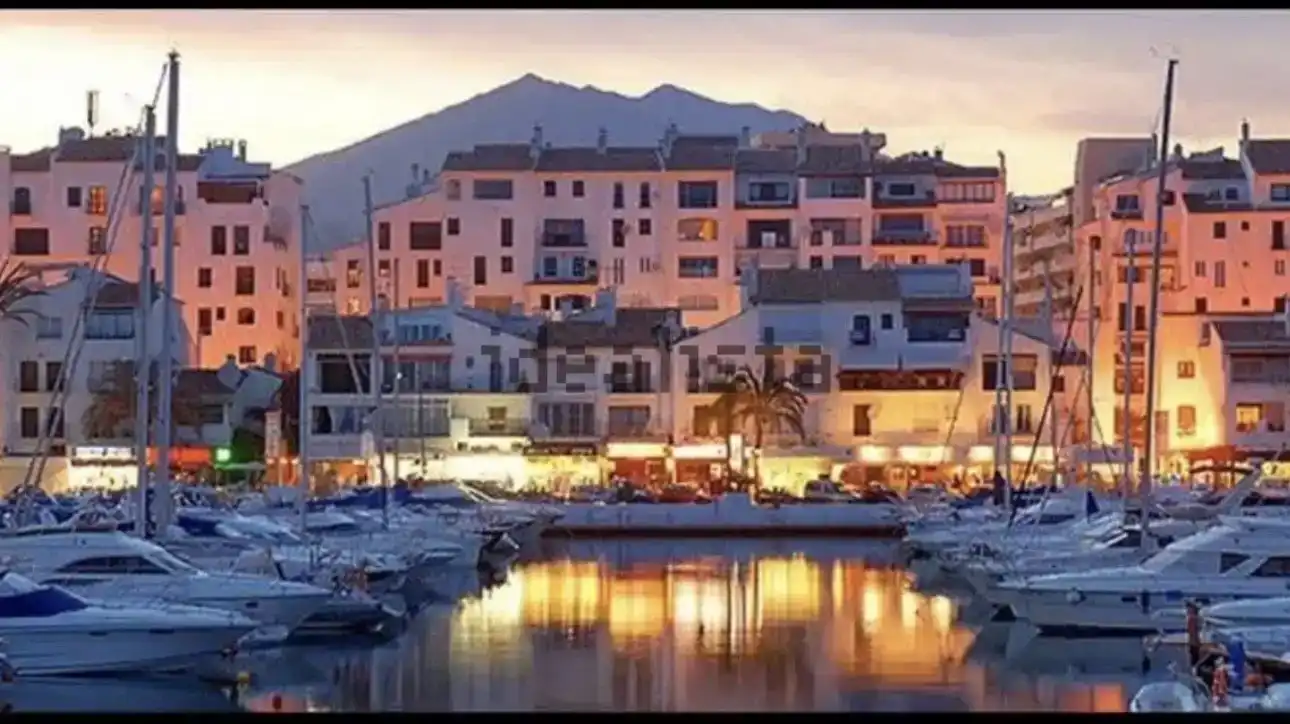 Vista exterior de Pis en venda en Marbella amb Aire condicionat, Piscina i Balcó