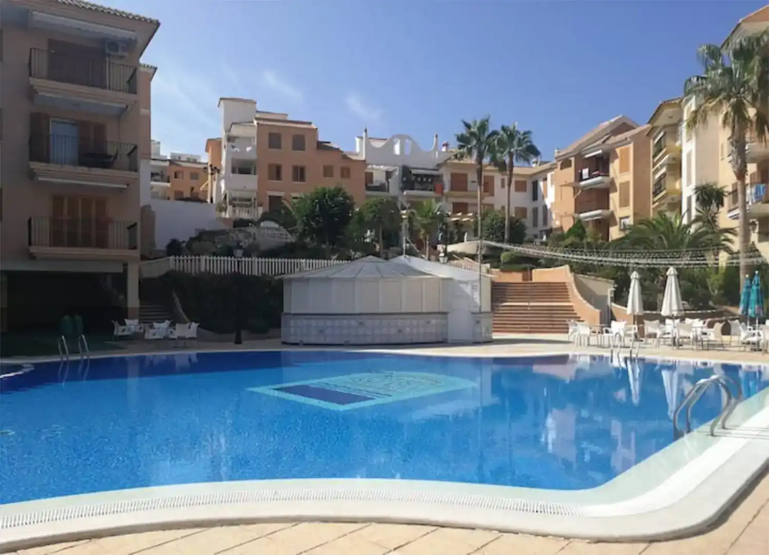 Swimming pool of Apartments for rent in Mazarrón  with Air Conditioner, Parquet flooring and Swimming Pool