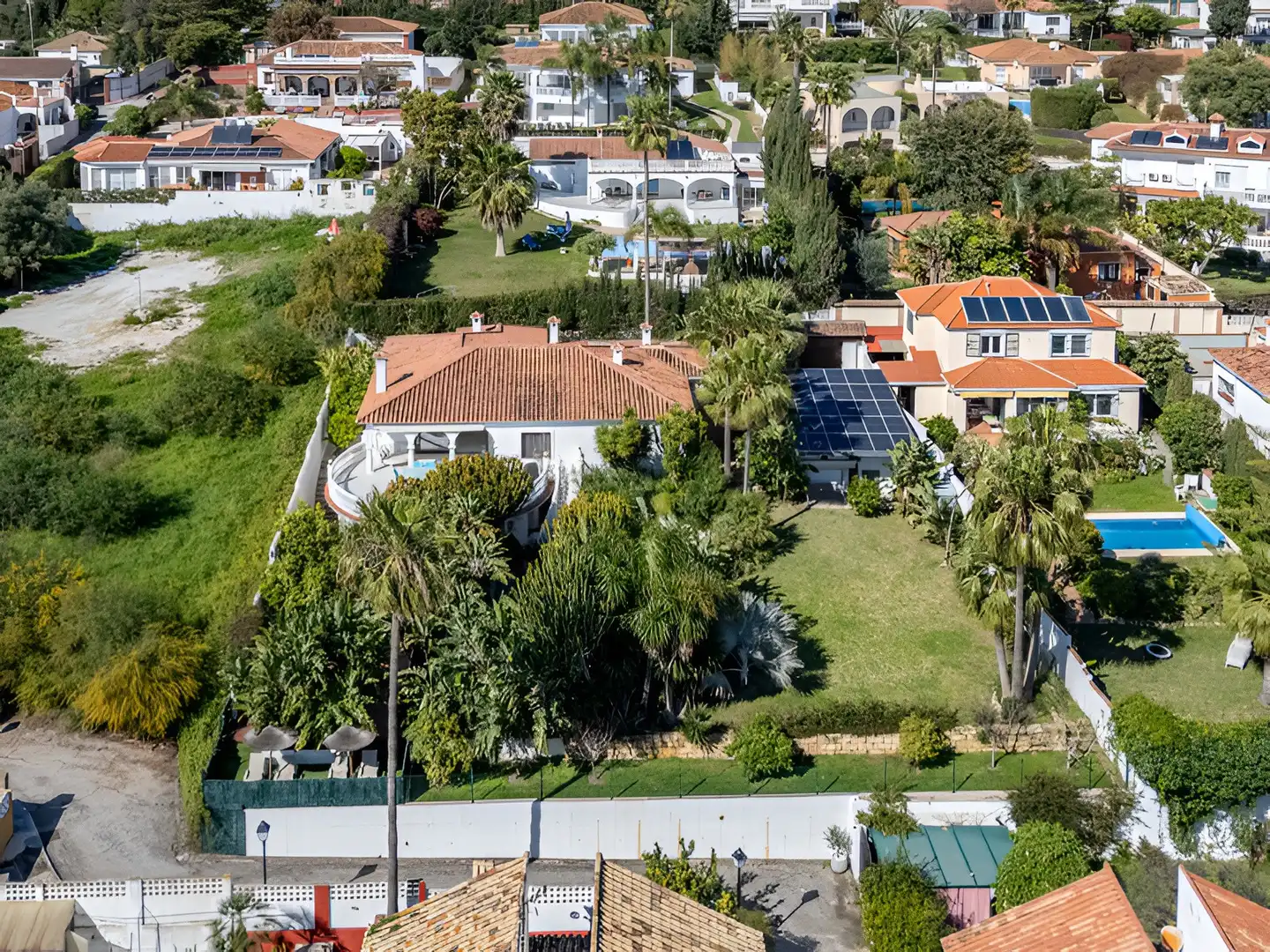 Exterior view of Houses for sale in Marbella  with Air Conditioner, Private garden and Terrace