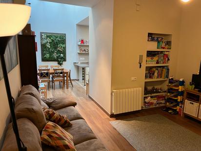 Living room of Single-family semi-detached for sale in Terrassa  with Air Conditioner, Terrace and Balcony