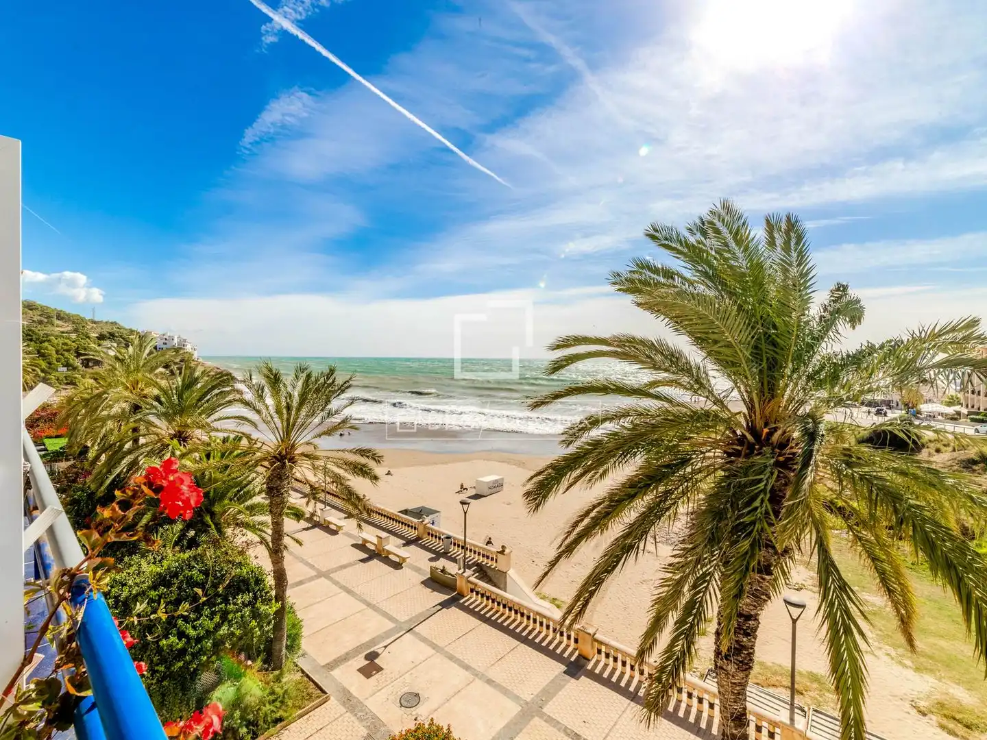 Exterior view of Attic for sale in Sitges  with Air Conditioner, Terrace and Swimming Pool